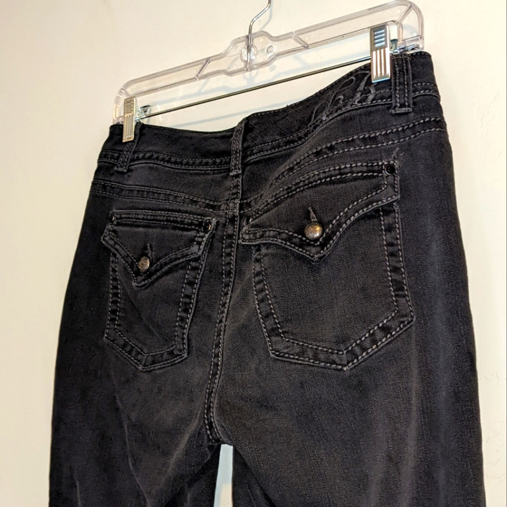 Code Bleu Low Rise Boot Cut Buttoned Jeans - image 3